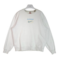 Supreme×NIKE シュプリーム×ナイキ Jewel Crewneck 20AW ジュエル クルーネック スウェット ホワイト sizeM 瑞穂店