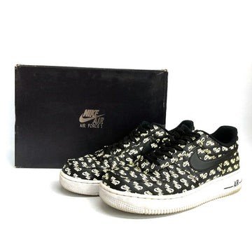 NIKE ナイキ AH8462-001 AIR FORCE 1 07 QS NIKE ALL OVER LOGO エアフォース1 スニーカー ブラック size28cm 瑞穂店