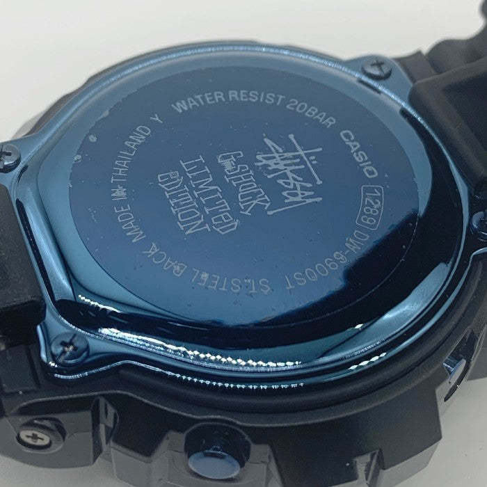 CASIO カシオ G-SHOCK デジタル クォーツ腕時計 STUSSY ステューシー 30周年 DW-6900 ブラック 福生店