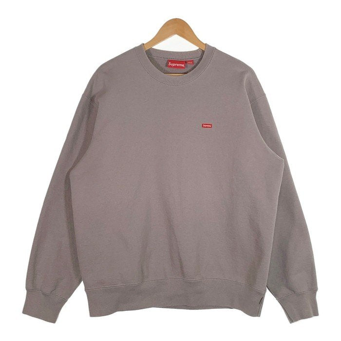 SUPREME シュプリーム 22AW Small Box Crewneck スモールボックス クルーネックトレーナー グレー Size M 福生店