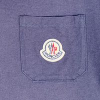 MONCLER モンクレール MAGLIA T-SHIRT ポケット付 Tシャツ ネイビー Size S 福生店