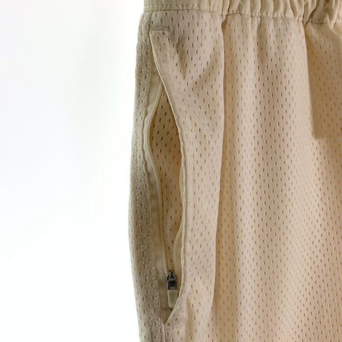 NIKE ナイキ 20AW FEAR OF GOD フィアオブゴッド NBA Basketball Short バスケットボールショーツ メッシュ クリーム CU4690-271 Size M 福生店
