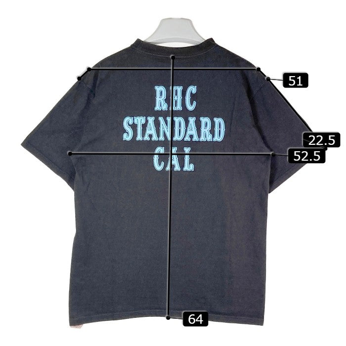 RHC×STANDARDCALIFORNIA Ron Herman ロンハーマンＲＨＣ×スタンダードカリフォルニア ポケットTシャツ チャコール sizeM 瑞穂店