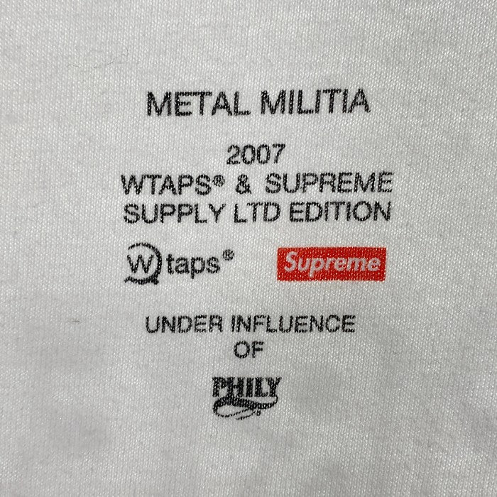 SUPREME シュプリーム 07SS WTAPS ダブルタップス Worm Tee ワーム Tシャツ ホワイト Size M 福生店