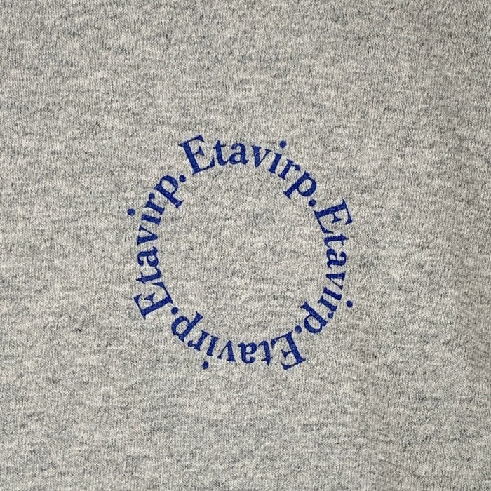 Etavirp. エタヴァープ Circle Logo Tee サークルロゴプリント Tシャツ グレー Size XL 福生店