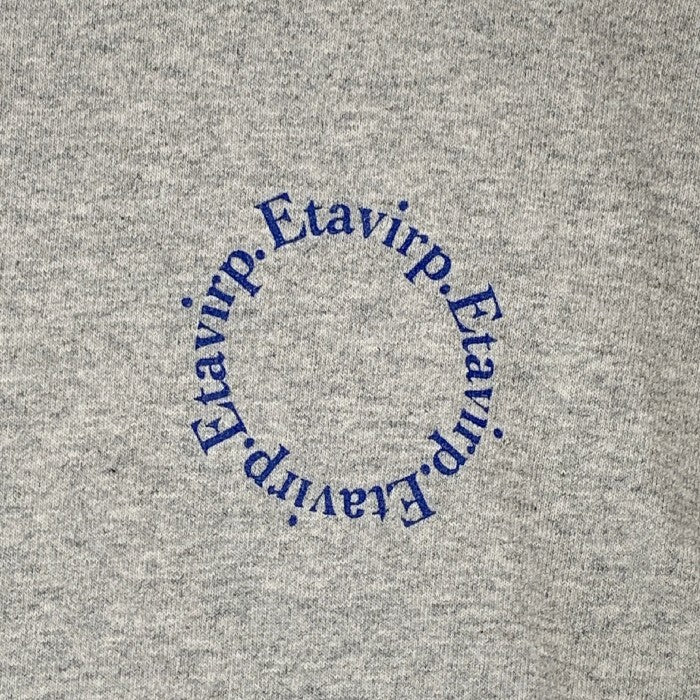 Etavirp. エタヴァープ Circle Logo Tee サークルロゴプリント Tシャツ グレー Size XL 福生店