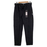 SUAVELE シュアーヴル HIGH-PERFORMANCE SLACKS ストライプ スラックス ブラック SV-0071 Size M 福生店