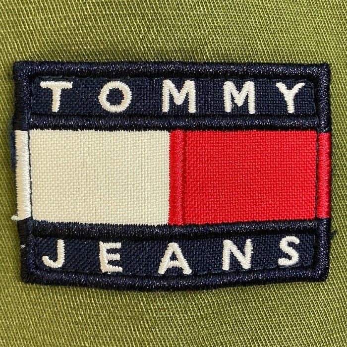 TOMMY JEANS トミージーンズ オーバー 半袖シャツ グリーン sizeM 瑞穂店