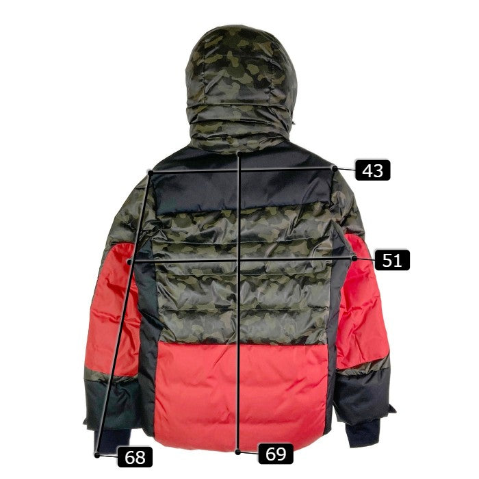 MONCLER モンクレール GRENOBLE KANDER グルノーブル カンダー ダウン ジャケット A2-097-41853-85-57623 カモフラ カーキ size0 瑞穂店