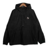 PUMA プーマ ウィンドブレーカー プルオーバーパーカー ブラック 538364-01 Size L 福生店