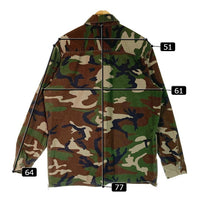 FEAR OF GOD フィア オブ ゴッド AF-18410349 15SS SIDE ZIP CAMO MILITARY JACKET 迷彩柄 サイドジップ ミリタリージャケット グリーン sizeM 瑞穂店