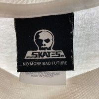 skull skate スカルスケーツ Tシャツ カナダ製 ホワイト sizeM 瑞穂店