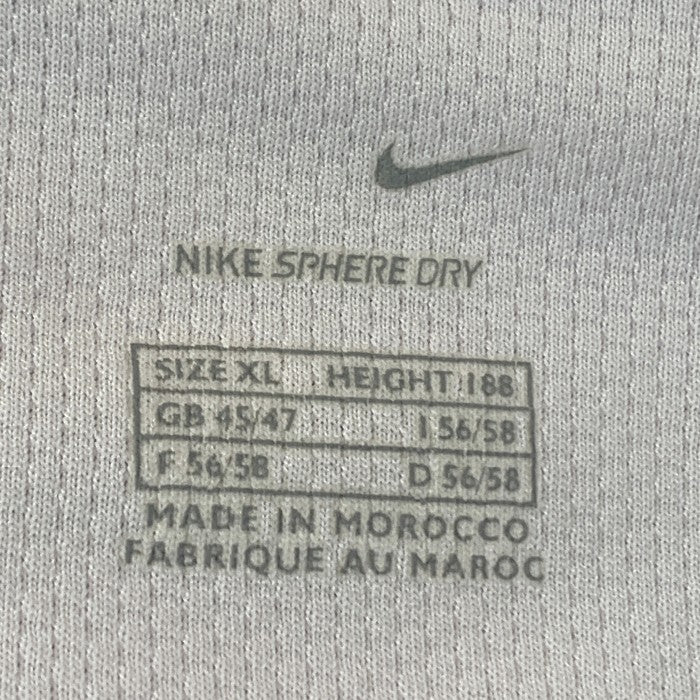 NIKE ナイキ INTER インテル ゲームシャツ PIRELLI アウェイユニフォーム ホワイト Size XL 福生店