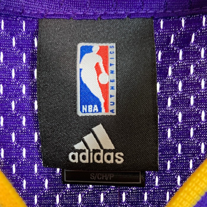 adidas NBA ロサンゼルス・レイカーズ LAKERS #17 Bynum バイナム ユニフォーム パープル sizeS 瑞穂店