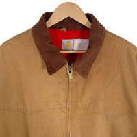 Carhartt カーハート Santa Fe Jacket サンタフェジャケット ダック地 ブラウン Size L-XL 相当 福生店