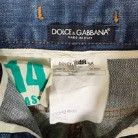 DOLCE&GABBANA ドルチェ＆ガッバーナ 14 CLASSIC 加工 デニムパンツ G3BWTD Size 48 福生店