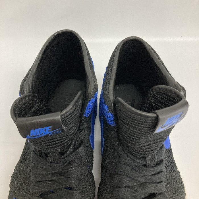 NIKE ナイキ 919704-006 AIR JORDAN 1 RETRO HI FLYKNIT  ブルー × ブラック size26.5cm 瑞穂店