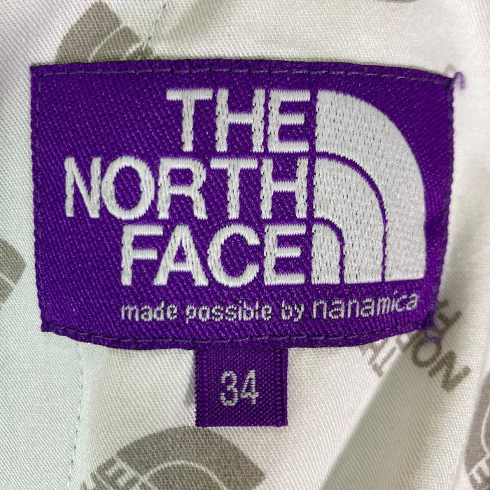 THE NORTH FACE ザノースフェイス NT5007N PURPLE LABEL トロピカルフィールドパンツ ブラック size34 瑞穂店