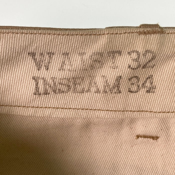 BUZZ RICKSON'S バズリクソンズ EARLY MILITARY CHINOS 1942 MODEL ベージュ sizeW32×W34 瑞穂店