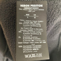 Heron Preston ヘロンプレストン 19AW Hoodir プルオーバー パーカー  グラフィックプリント ブラック HMBB004F19808001 Size L 福生店