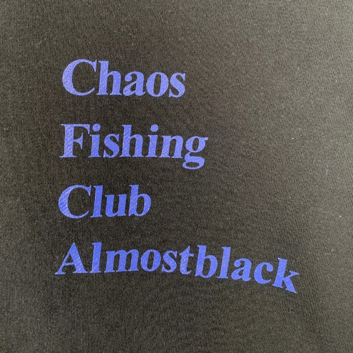 Chaos Fishing Club カオスフィッシングクラブ 21AW ALMOSTBLACK オールモストブラック プルオーバー スウェットパーカー Size 3 福生店