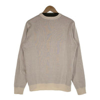 HUF ハフ Cotton Crewneck Sweater コットン クルーネックセーター ホワイト KN00463 Size M 福生店