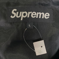 SUPREME シュプリーム 18AW Leather Anorak Jacket レザーアノラック ジャケット 羊革 ブラック Size L 福生店