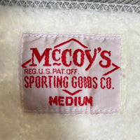 THE REAL McCOY's リアルマッコイズ 418TH MILITARY SWEAT スウェットトレーナー グレー sizeM 瑞穂店
