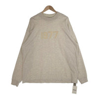 ESSENTIALS エッセンシャルズ 1977 プリント ロングスリーブTシャツ ライトグレー Size L 福生店
