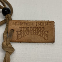 NUMBER (N)INE × The Bingo Brothers 2005aw ナンバーナイン ビンゴブラザーズ フェザー コラボ ビーズネックレス レザー ブラウン 瑞穂店