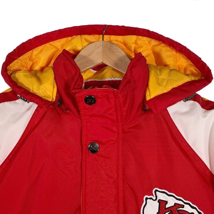 STARTER スターター NFL KANSAS CITY CHIEFS ナイロン 中綿 ジャケット レッド Size XL 福生店