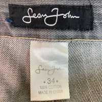 seanjohn ショーンジョン デニムパンツ グレー sizeW34 瑞穂店