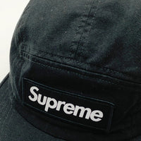 SUPREME シュプリーム Cotton Camp Cap キャンプキャップ コットン ブラック 福生店