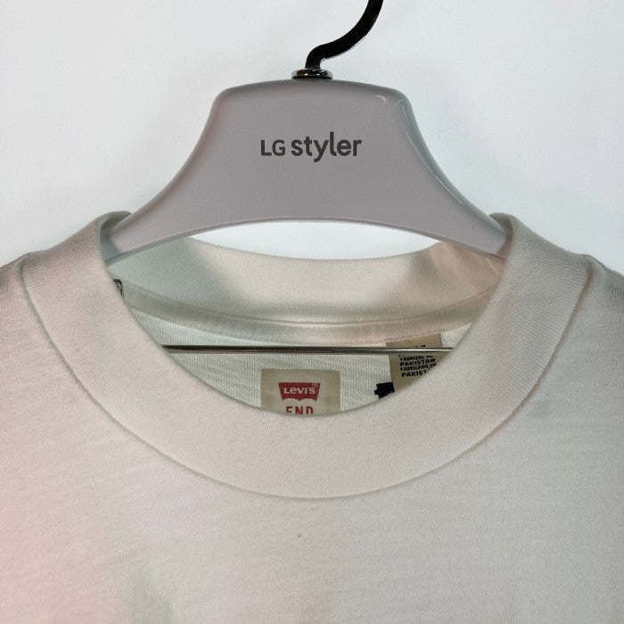 END.×LEVI’S エンド×リーバイス ペイントＴシャツ ホワイト sizeXL 瑞穂店