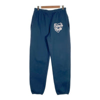 HUMAN MADE ヒューマンメイド HEART SWEAT PANTS プリント スウェットパンツ ネイビー 内ボア Size L 福生店