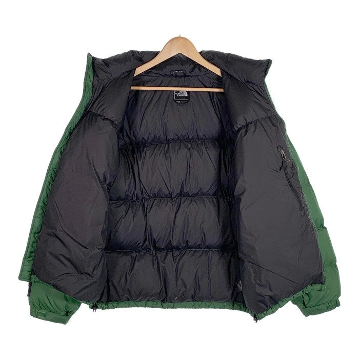 THE NORTH FACE ノースフェイス NUPTSE JACKET ヌプシ ダウンジャケット 700Fill グリーン ブラック 並行品 Size XL 福生店