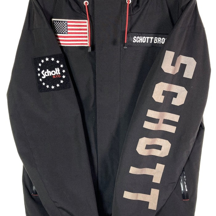 Schott ショット SCH-COMMERCIAL FIELD PARKA コマーシャルフィールドマウンテンパーカー NO.3192040 ブラック sizeS 瑞穂店