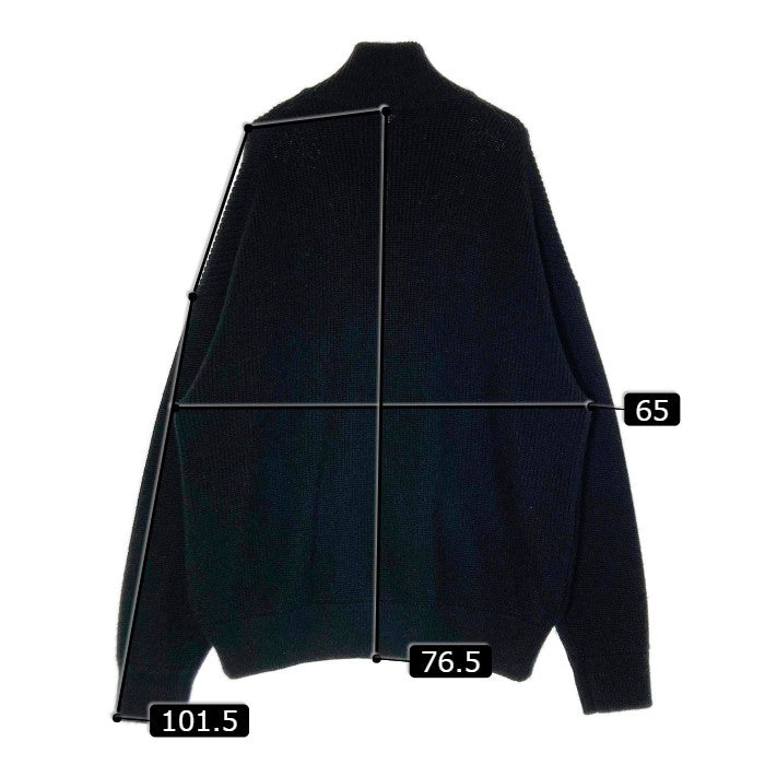 MAISON SPECIAL メゾンスペシャル 11212361327 プライムオーバードライバーズニット ブラック size01 瑞穂店