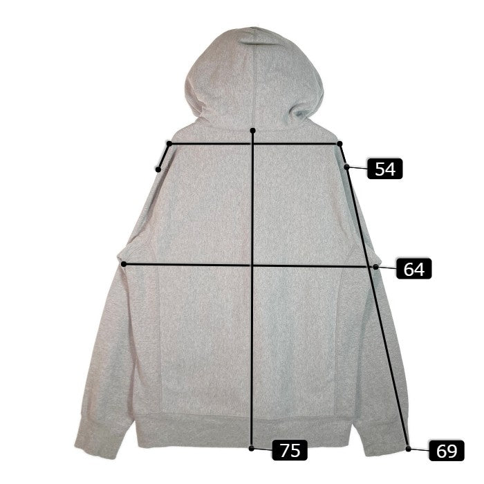 Supreme water arc hooded sweatshirt グレー