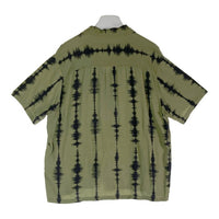 HUF ハフ 半袖シャツ BU00176 SEISMOGRAM RESORT SHIRT 開襟シャツ グリーン sizeM 瑞穂店