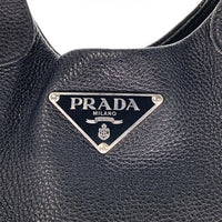 PRADA プラダ レザーショルダーバッグ ハンド 肩掛け ブラック 福生店