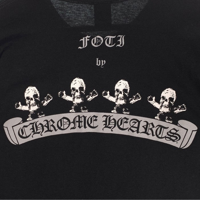 Chrome Hearts クロムハーツ FOTI フォティ プリントTシャツ ブラック Size S 福生店