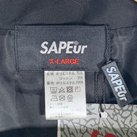 SAPEur サプール LOCALS JKT コーチジャケット ブラック A0022-318 Size XL 福生店