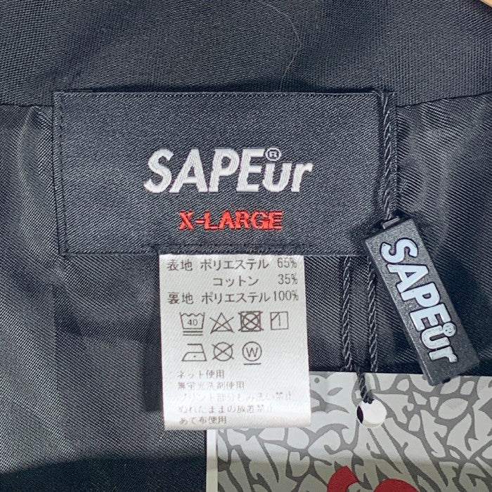 SAPEur サプール LOCALS JKT コーチジャケット ブラック A0022-318 Size XL 福生店