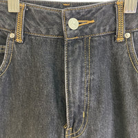 SLY スライ 030GAY11-5350 L/W INSIDE OUT WIDE STRAIGHT-E インサイドアウト デニムパンツ グレー size0 瑞穂店