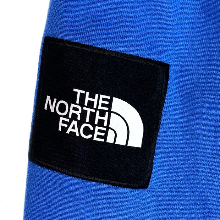 THE NORTH FACE ノースフェイス NT12333 Square Logo Hoodie スクエアロゴフーディ ブルー sizeL 瑞穂店
