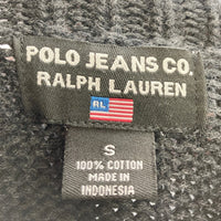 Polo Jeans Company ポロジーンズ リブニットタートル コットン グレー sizeS 瑞穂店