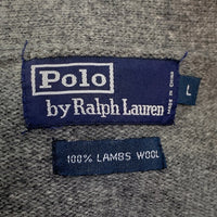 Polo by Ralph Lauren ポロラルフローレン ウール ニットカーディガン グレー Size L 福生店