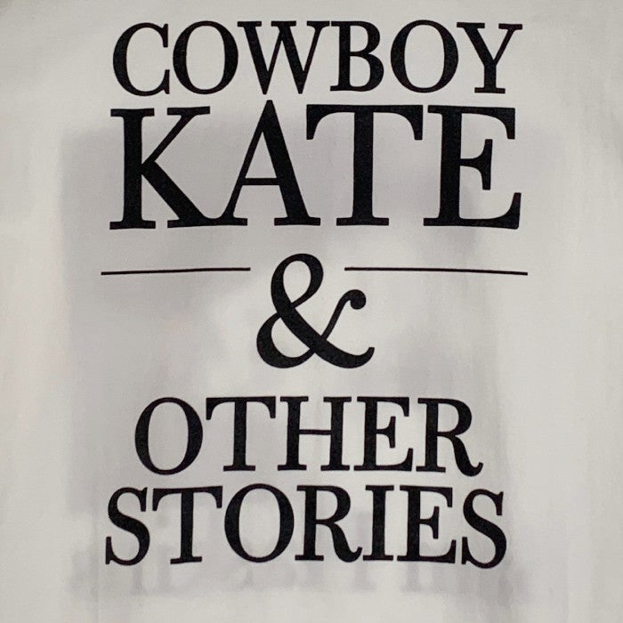 STIE-lo スティーロー Cowboy Kate by Sam Haskins カウボーイ ケイト フォトプリント Tシャツ ホワイト Size L 福生店