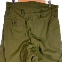 U.S.NAVY 米軍 A-2 DECK TROUSERS デッキトラウザー パンツ オリーブ 8415-01-013-4835 79年会計 Size  M 福生店